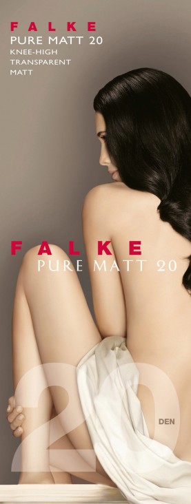 Гольфы женские FALKE Pure Matt KH телесные 35-38