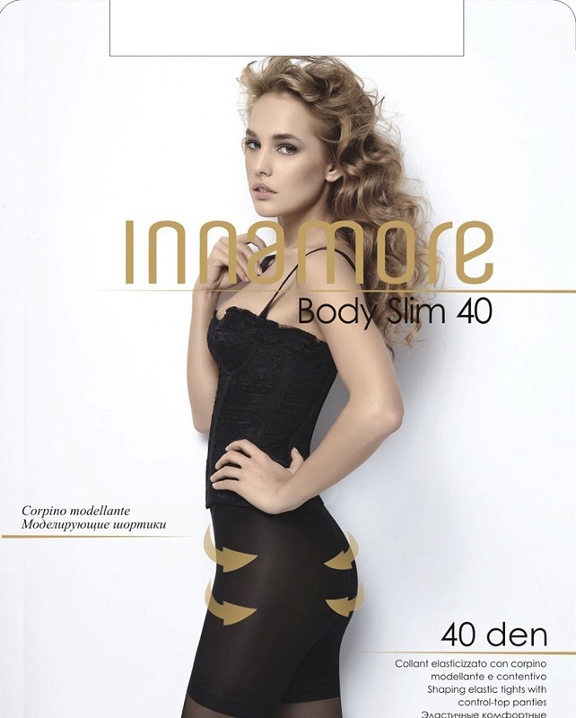 Колготки женские Innamore Body Slim чёрные, 40 den, 4 размер - отзывы покупателей на Мегамаркет | носки, чулки и колготки Body Slim 40 nero