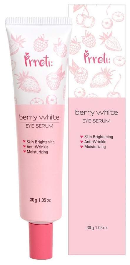 Сыворотка Prreti Berry White Eye Serum эффективно увлажняет и освежает нежн...