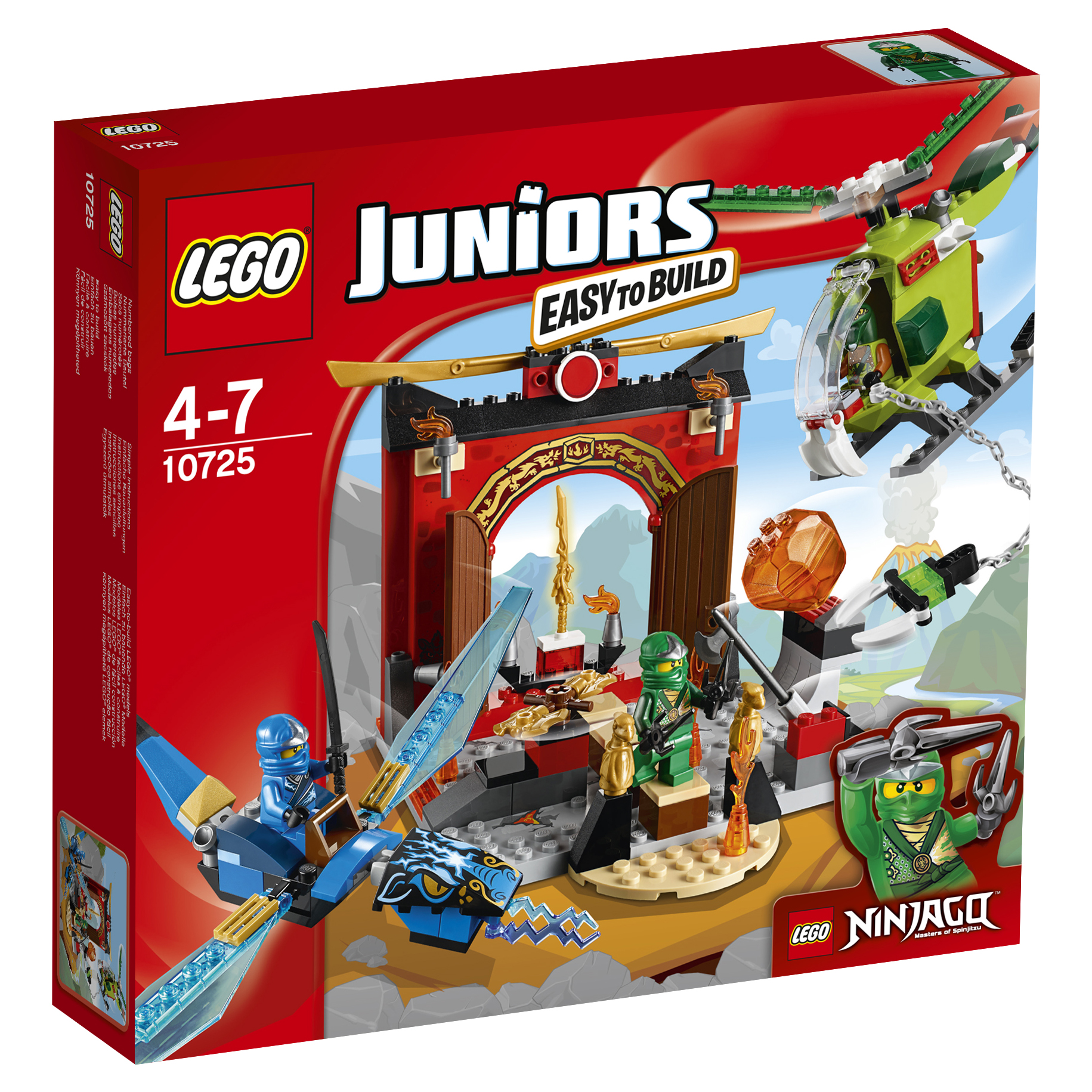 Купить конструктор LEGO Juniors Затерянный храм (10725), цены на Мегамаркет  | Артикул: 100000075254