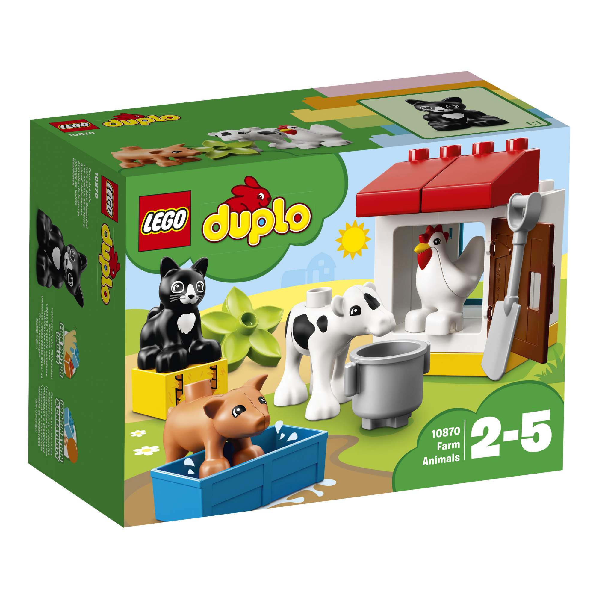 Конструктор LEGO DUPLO Town Ферма: домашние животные (10870) - отзывы  покупателей на Мегамаркет