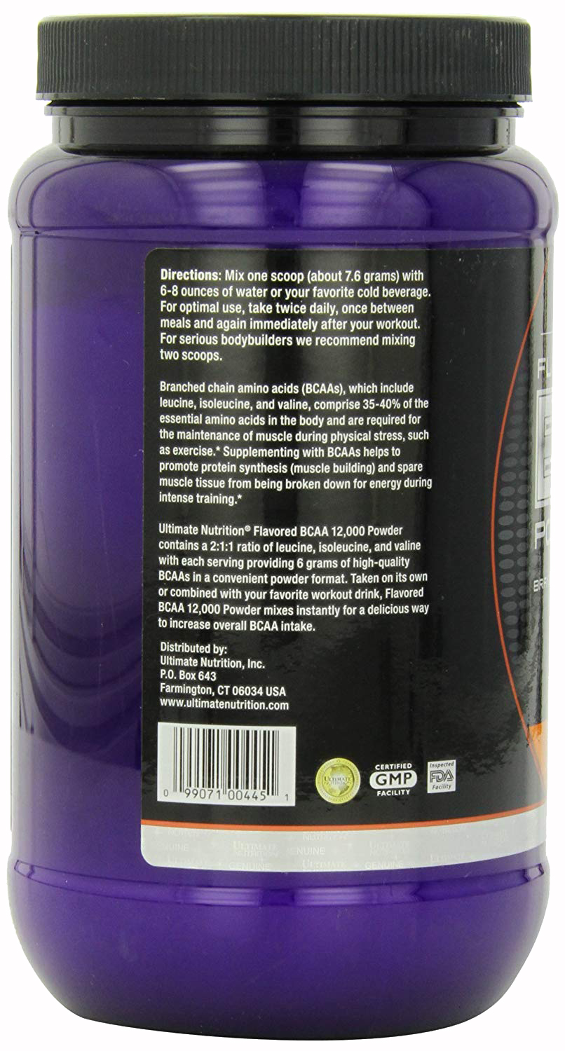 Bcaa ultimate nutrition 12000