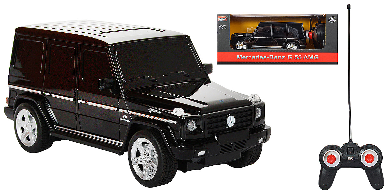 Купить машина р/у 1:24 Mercedes-Benz G55 Цвет Черный, цены на Мегамаркет