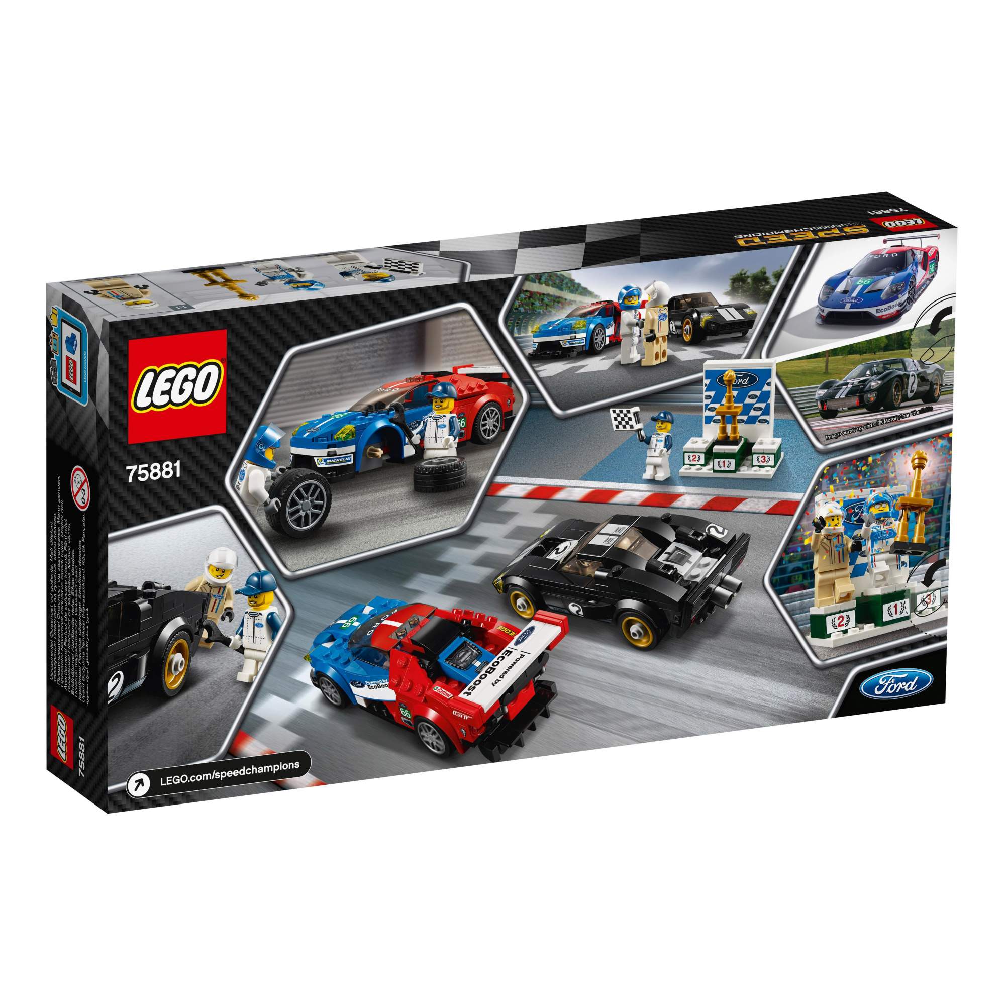 LEGO Speed Champions 216 Ford GT Ford GT4 1966 75881 100000093154