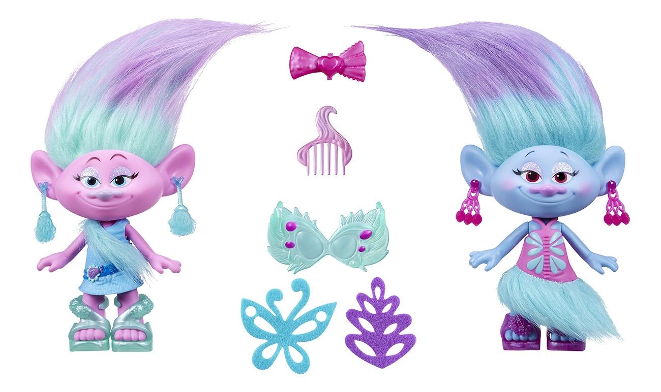 Тролли близнецы. Игровой набор Hasbro trolls модные Близнецы b6563. Тролли Близнецы хазьро. Hasbro Тролли Близнецы. Trolls модные Близнецы.