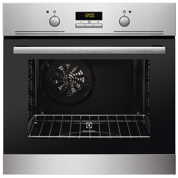 Встраиваемый электрический духовой шкаф electrolux opea4300x silver black