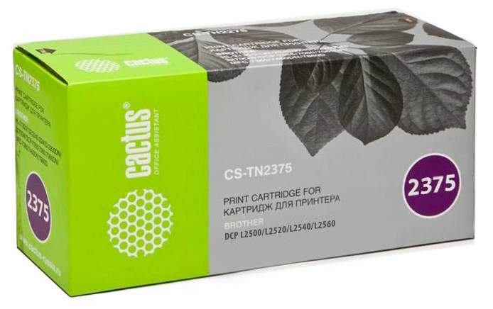 Картридж для лазерного принтера Cactus CS-TN2375 черный