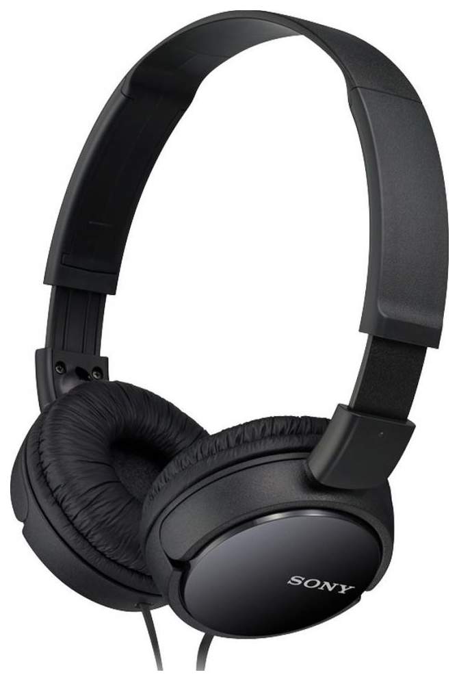 Наушники Sony MDR-ZX110 Black, купить в Москве, цены в интернет-магазинах на Мегамаркет