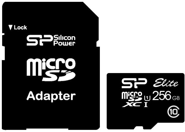 Карта памяти Silicon Power Micro SDXC Elite 256GB - купить в Мегамаркет Ярославль (со склада МегаМаркет), цена на Мегамаркет