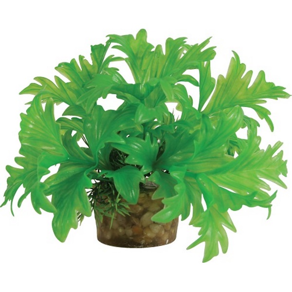 Искусственное растение для аквариума ZOLUX Растение в грунте S1, пластик, 5x5x13см