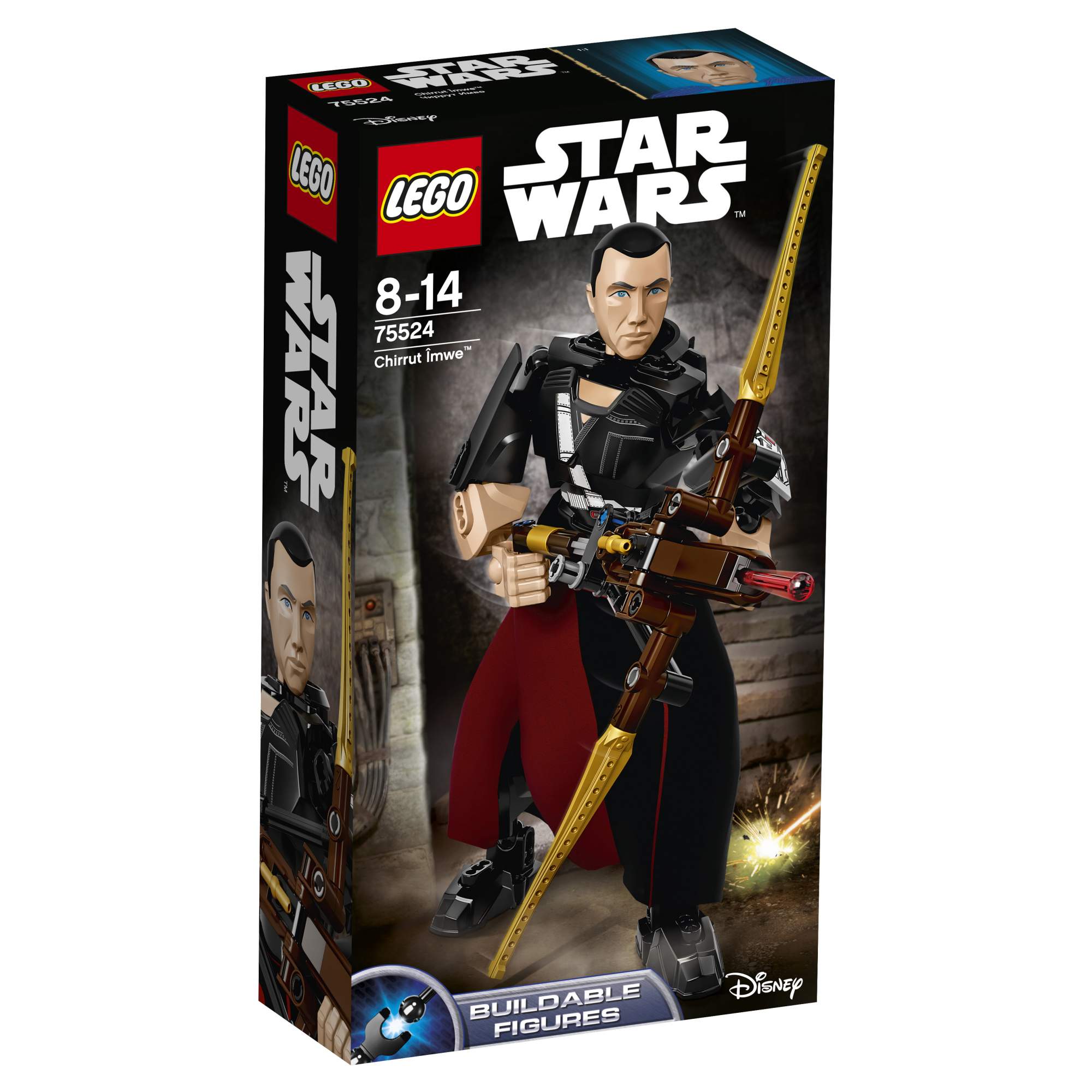 Отзывы о конструктор LEGO Constraction Star Wars Чиррут Имве (75524) -  отзывы покупателей на Мегамаркет | конструкторы LEGO 75524 - 100000075355