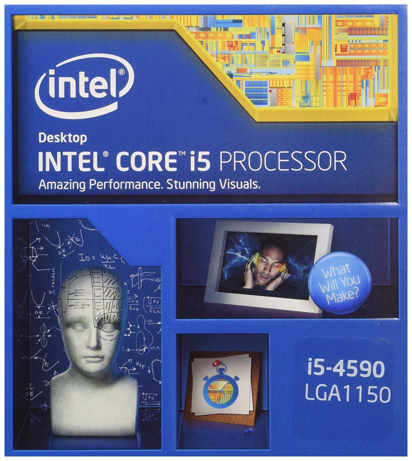 Процессор Intel Core i5 4590 LGA 1150 Box – купить в Москве, цены в  интернет-магазинах на Мегамаркет