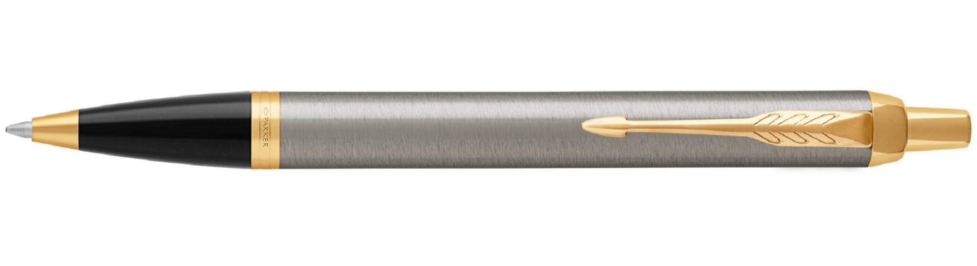 Шариковая ручка Parker IM Core Brushed Metal GT M