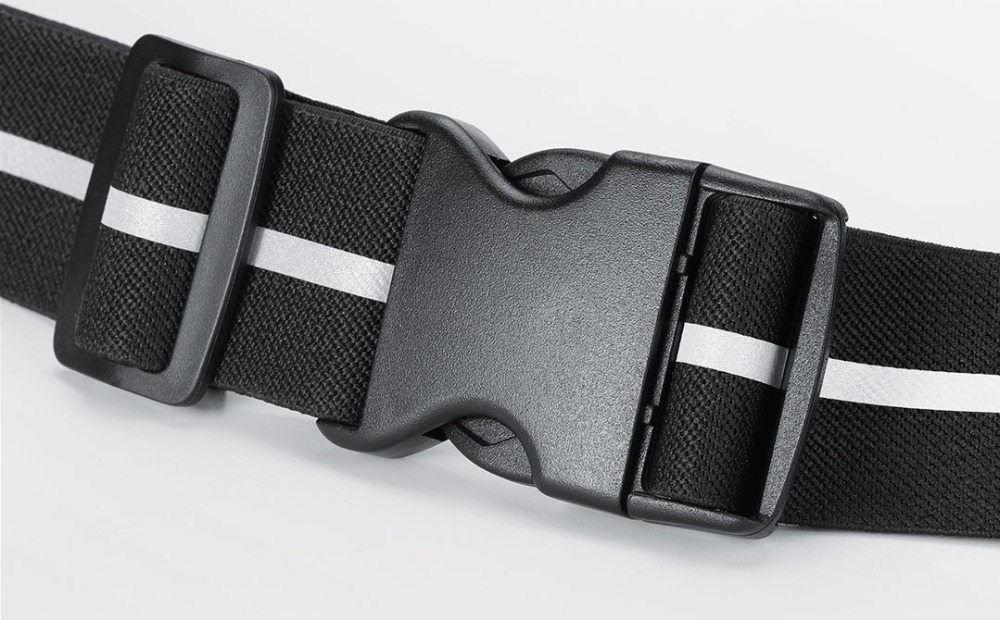 Спортивный чехол на пояс Xiaomi Mijia Sports Invisible Pockets Double Mouth Chain Black