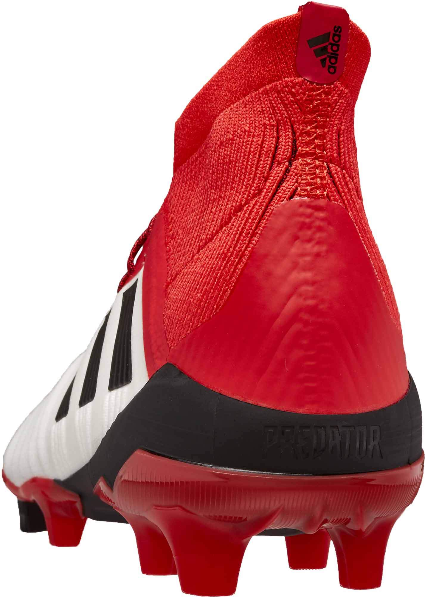 Adidas predator 18.1 fg best sale black red