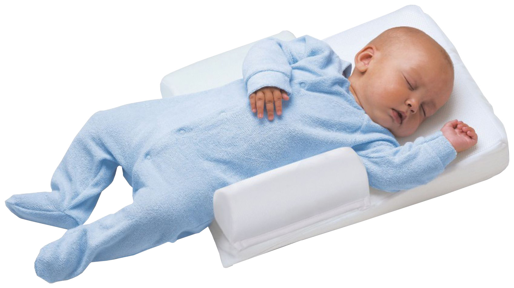 Можно ли детям спать на подушке. Подушка позиционер для новорожденных. Валик-позиционер для сна. Подушка для сна новорожденного. Наклонная подушка для новорожденных.