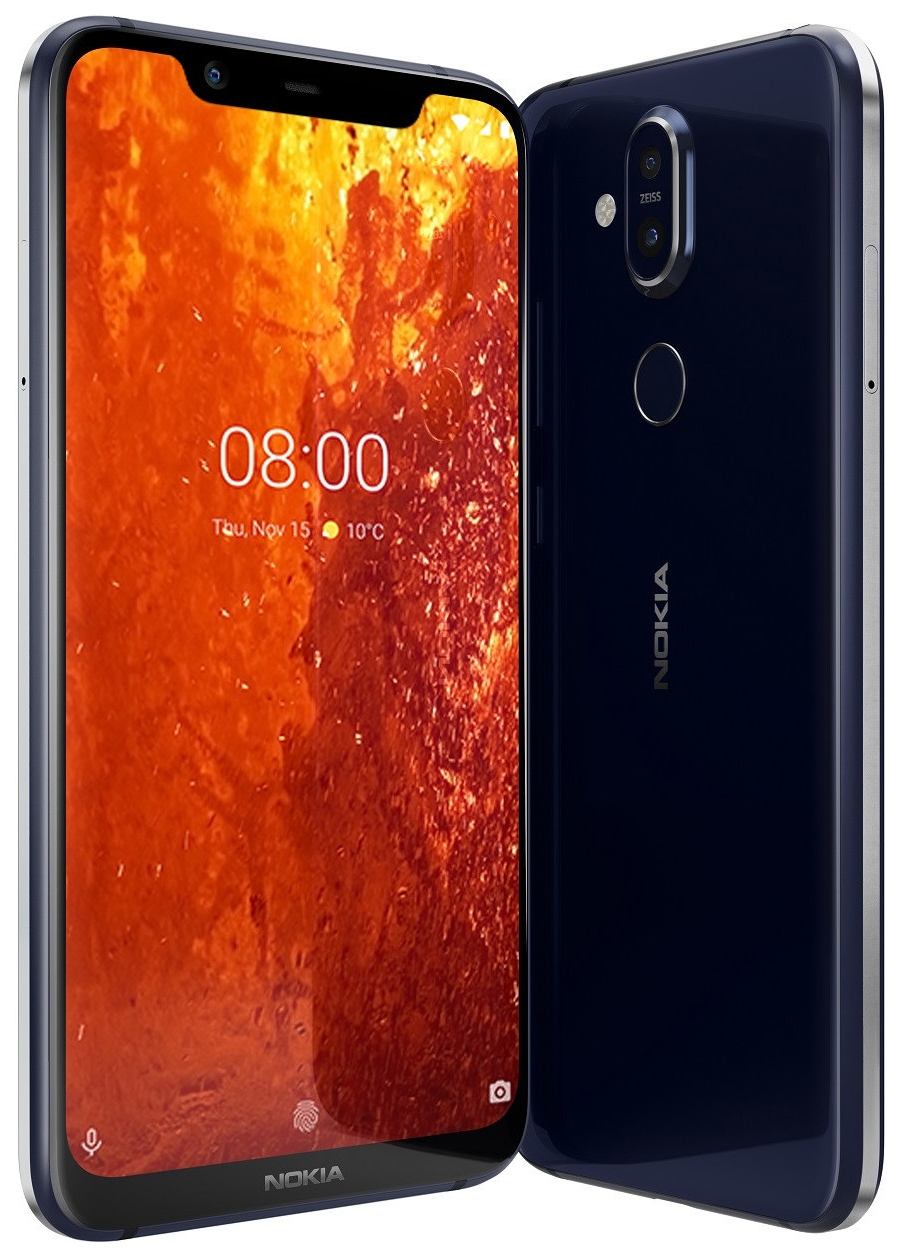 Смартфон Nokia 8.1 64Gb Indigo, купить в Москве, цены в интернет-магазинах  на Мегамаркет