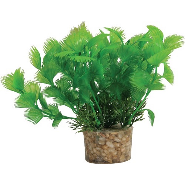 Искусственное растение для аквариума ZOLUX Растение в грунте S1, пластик, 5x5x13см