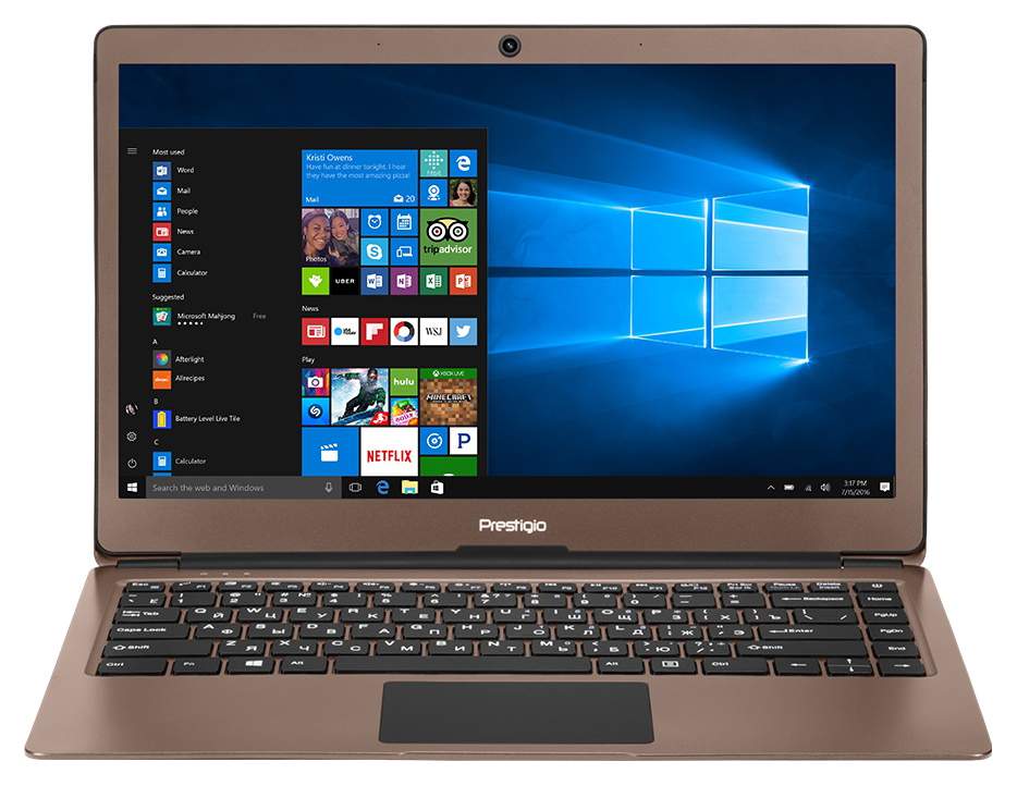 Ноутбук Prestigio SmartBook 133S Brown (PSB133S01) - купить в Эльдорадо, цена на Мегамаркет