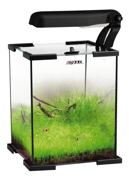 Аквариумный комплекс для рыб, креветок Aquael Shrimp Set Smart LED Plant ll, черный, 20 л