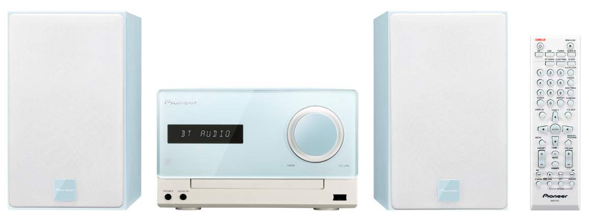 Музыкальный центр Pioneer X-CM35-L White/Blue, купить в Москве