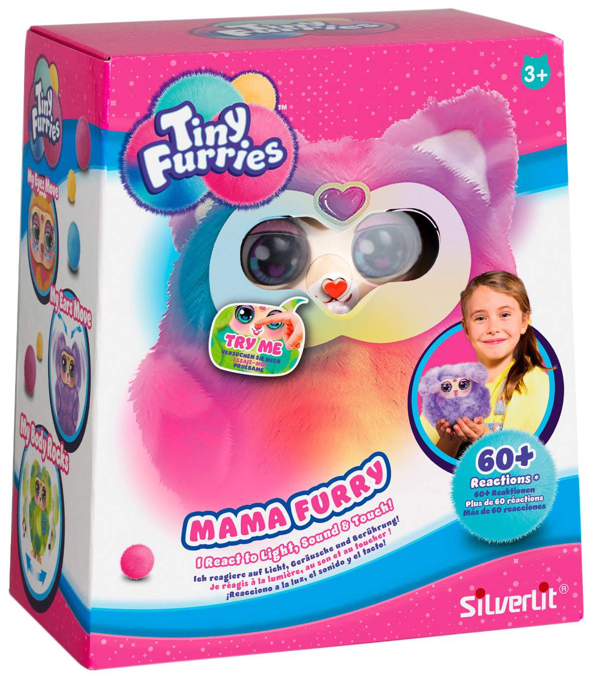 Интерактивная игрушка Tiny Furries MAMA FURRY Pumpkin 83683_2
