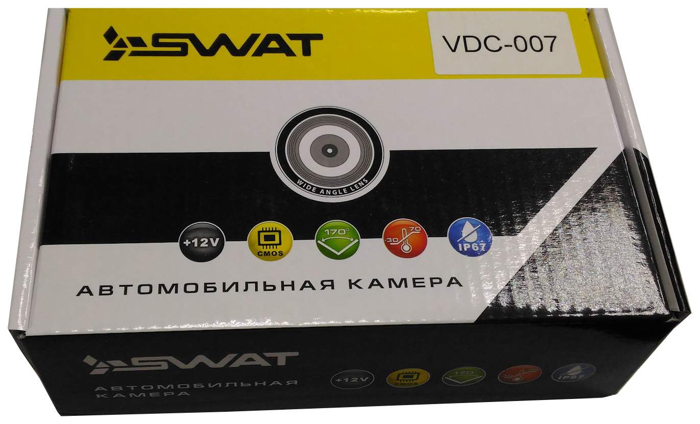 Камера задняя swat. SWAT VDC-007. Сват VDC 007. Камера SWAT VCD 007. Камера SWAT VDC-411.