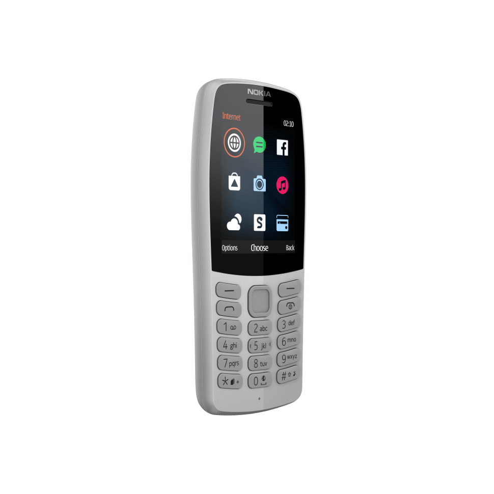 Мобильный телефон Nokia 210 Dual Sim Grey