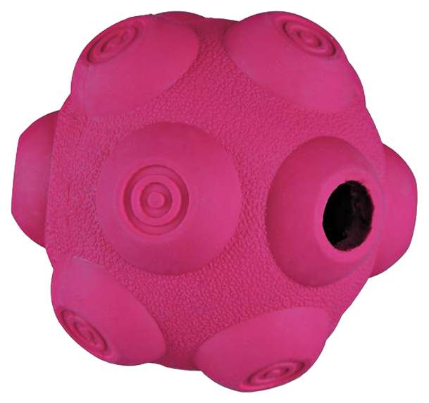 Игрушка для лакомств для собак TRIXIE Мяч с отверстием, в ассортименте, 9 см