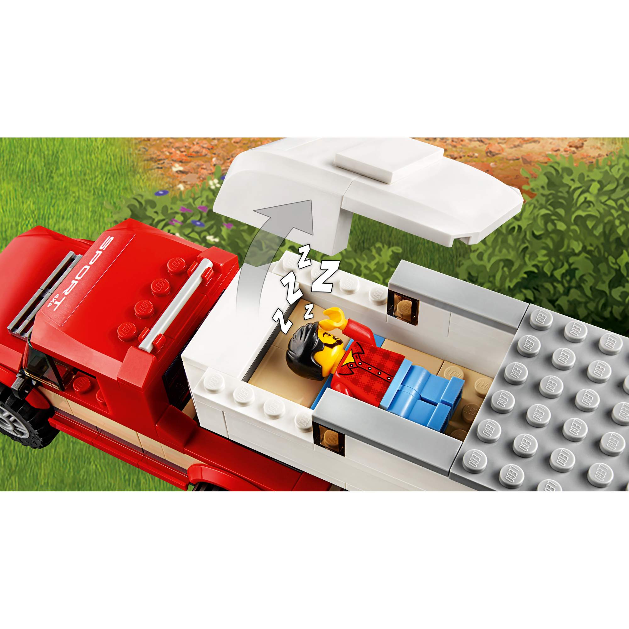 Конструктор LEGO City Great Vehicles Дом на колесах (60182) - отзывы  покупателей на Мегамаркет