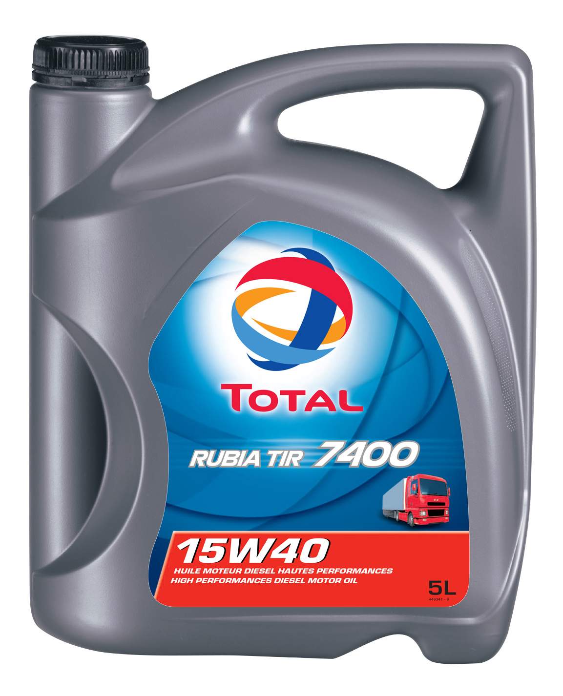 Моторное масло Total Rubia TIR 7400 15W-40 5л