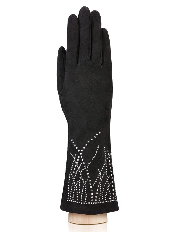 Перчатки женские Eleganzza IS20010 черные 7.5