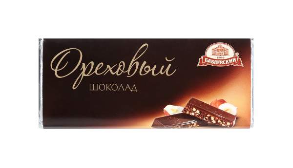 Шоколад Бабаевский ореховый 60 г