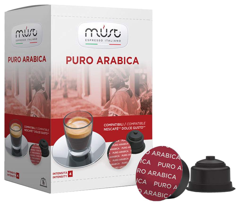 Кофе в капсулах Must puro arabica 16 капсул