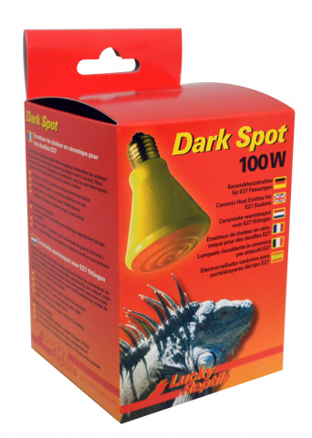 Керамический нагреватель для террариума Lucky Reptile Dark Spot 100 Вт