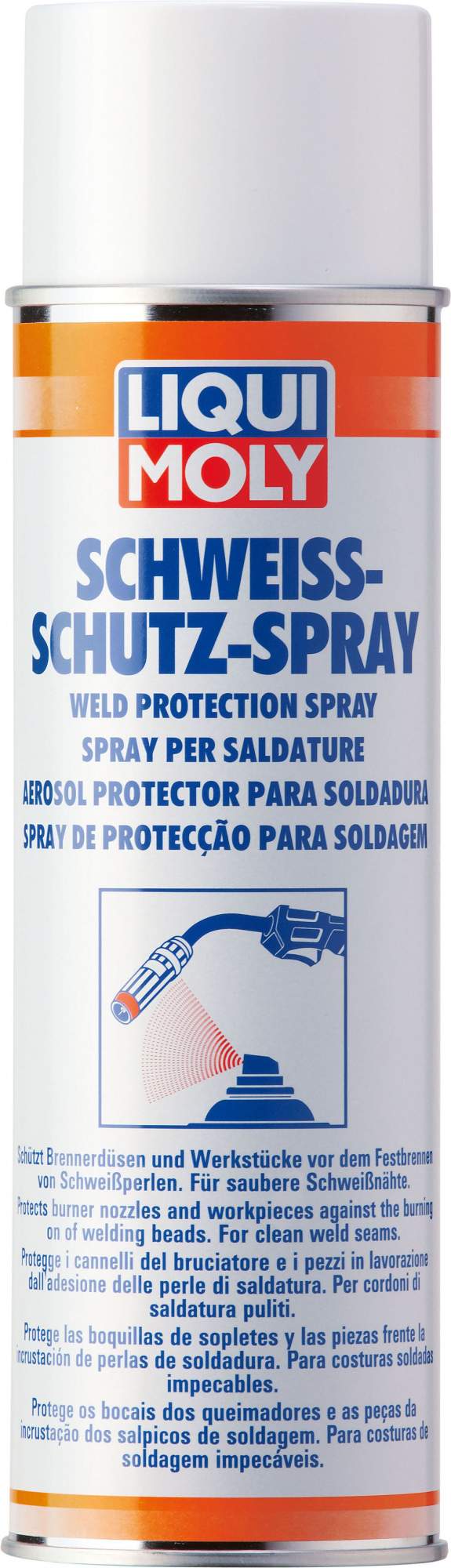 Спрей для защиты при свар.работах LIQUI MOLY Schweiss-Schutz-Spray 0,5 л