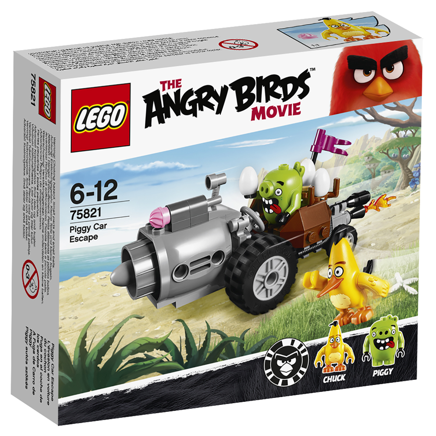 Конструктор LEGO Angry Birds Побег из машины свинок (75821) - купить в  Shop-device, цена на Мегамаркет