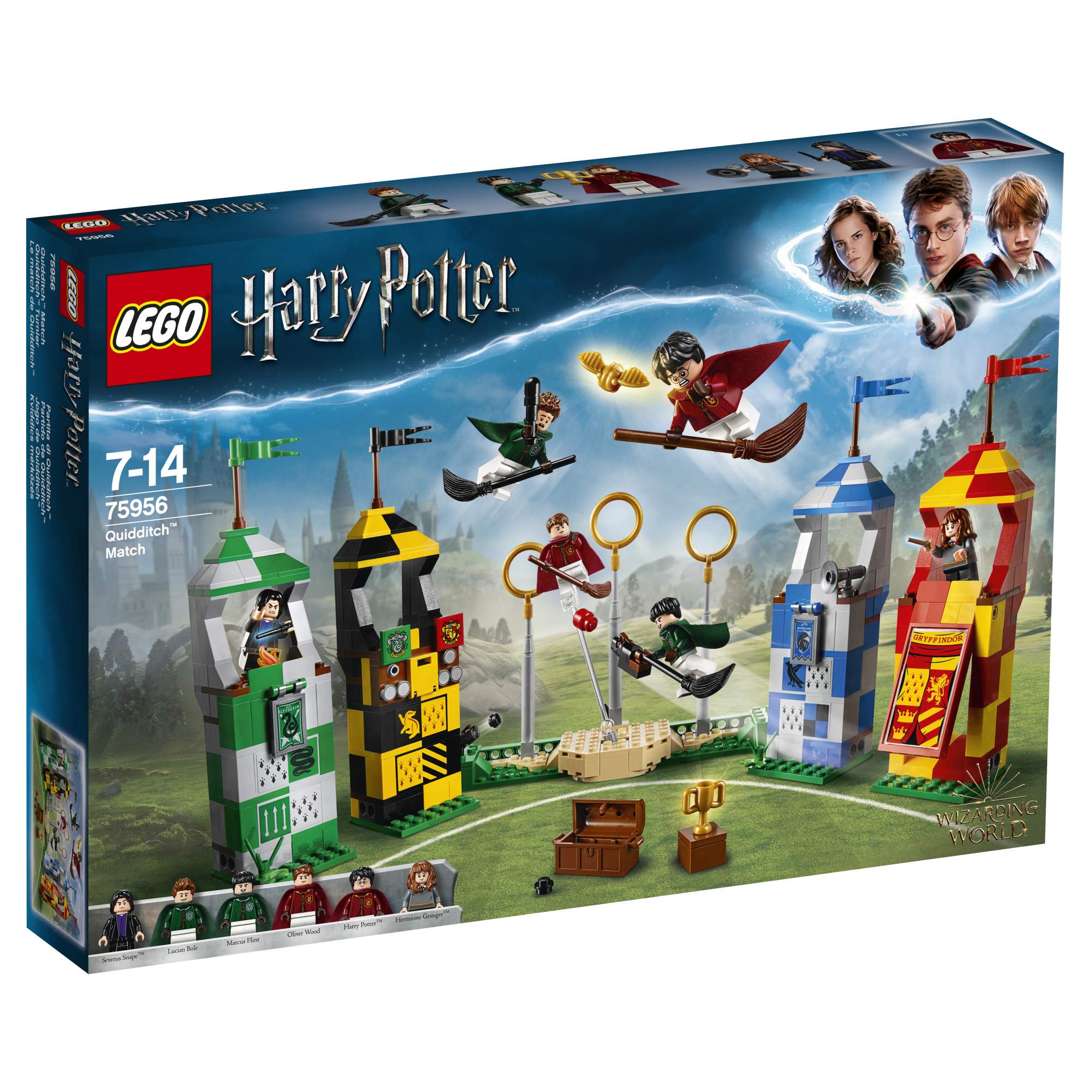 Купить конструктор LEGO Harry Potter Матч по квиддичу 75956, цены на  Мегамаркет | Артикул: 100023624057