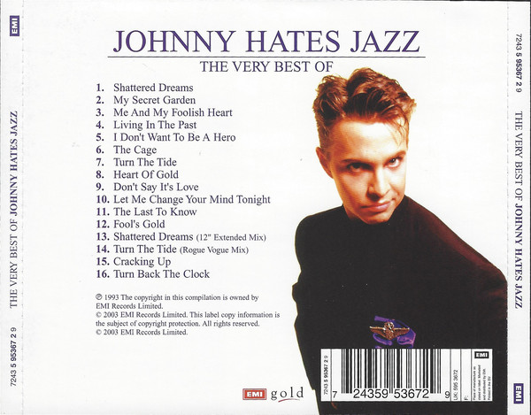 Johnny hates jazz shattered dreams. Джонни Хейтс джаз. The very best of Johnny hates Jazz 1993. Johnny hates Jazz - Shattered Dreams [1987].