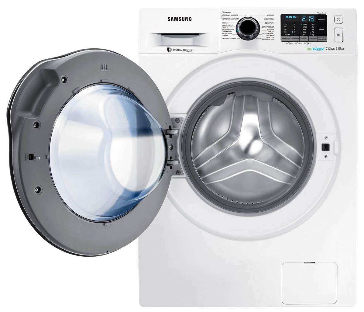 Стиральная машина с сушкой Samsung WD70J5410AW, купить в Москве, цены в  интернет-магазинах на Мегамаркет