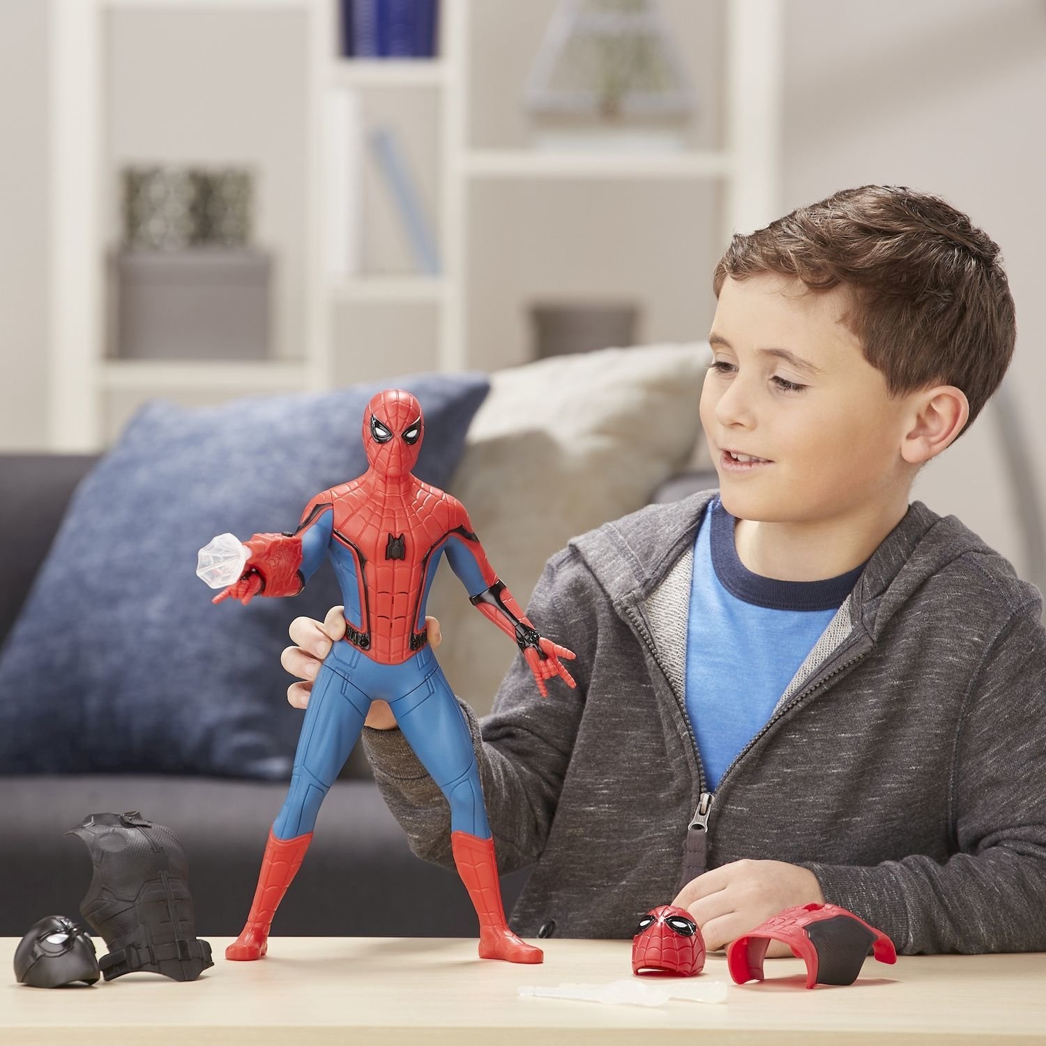 Фигурка интерактивная Hasbro Spider-Man Человек-Паук 3 в 1 – купить в  Москве, цены в интернет-магазинах на Мегамаркет