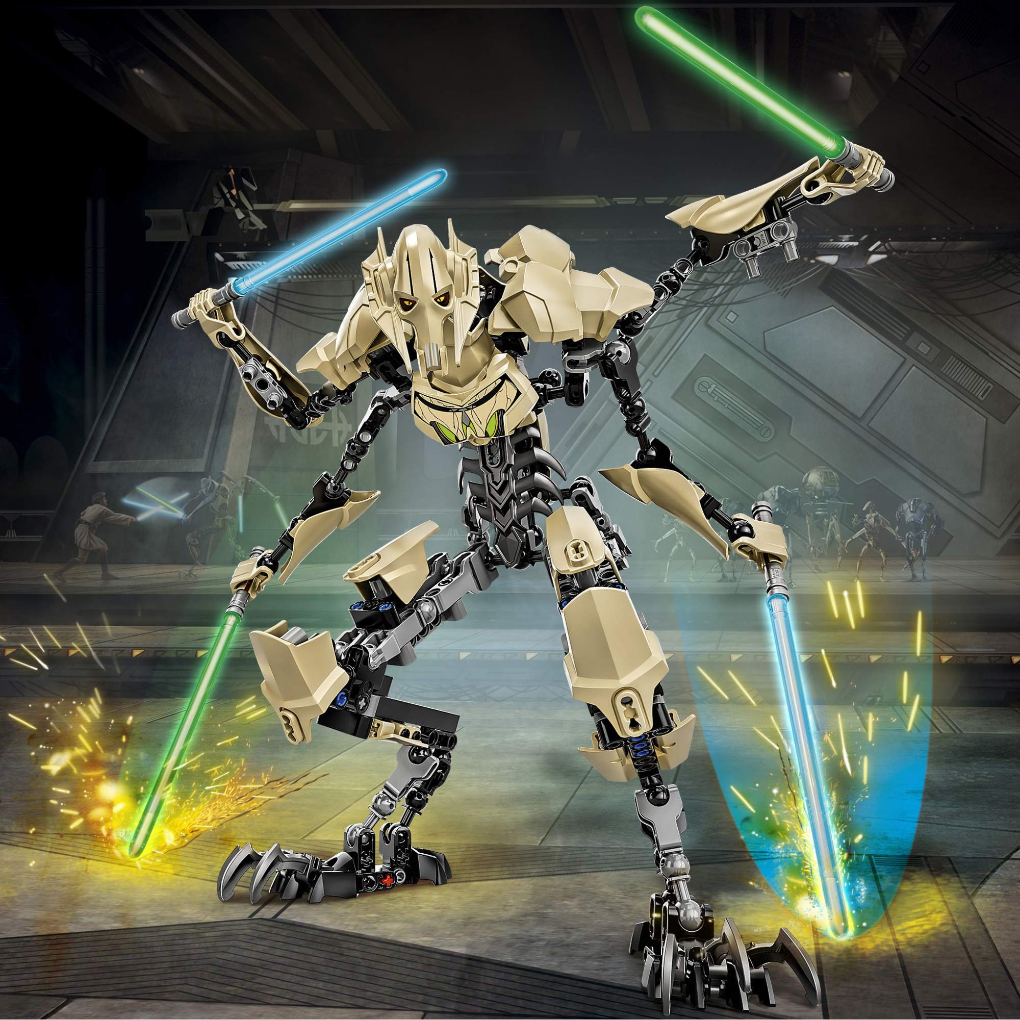 Купить конструктор LEGO Constraction Star Wars General Grievous (75112),  цены на Мегамаркет | Артикул: 100000075657