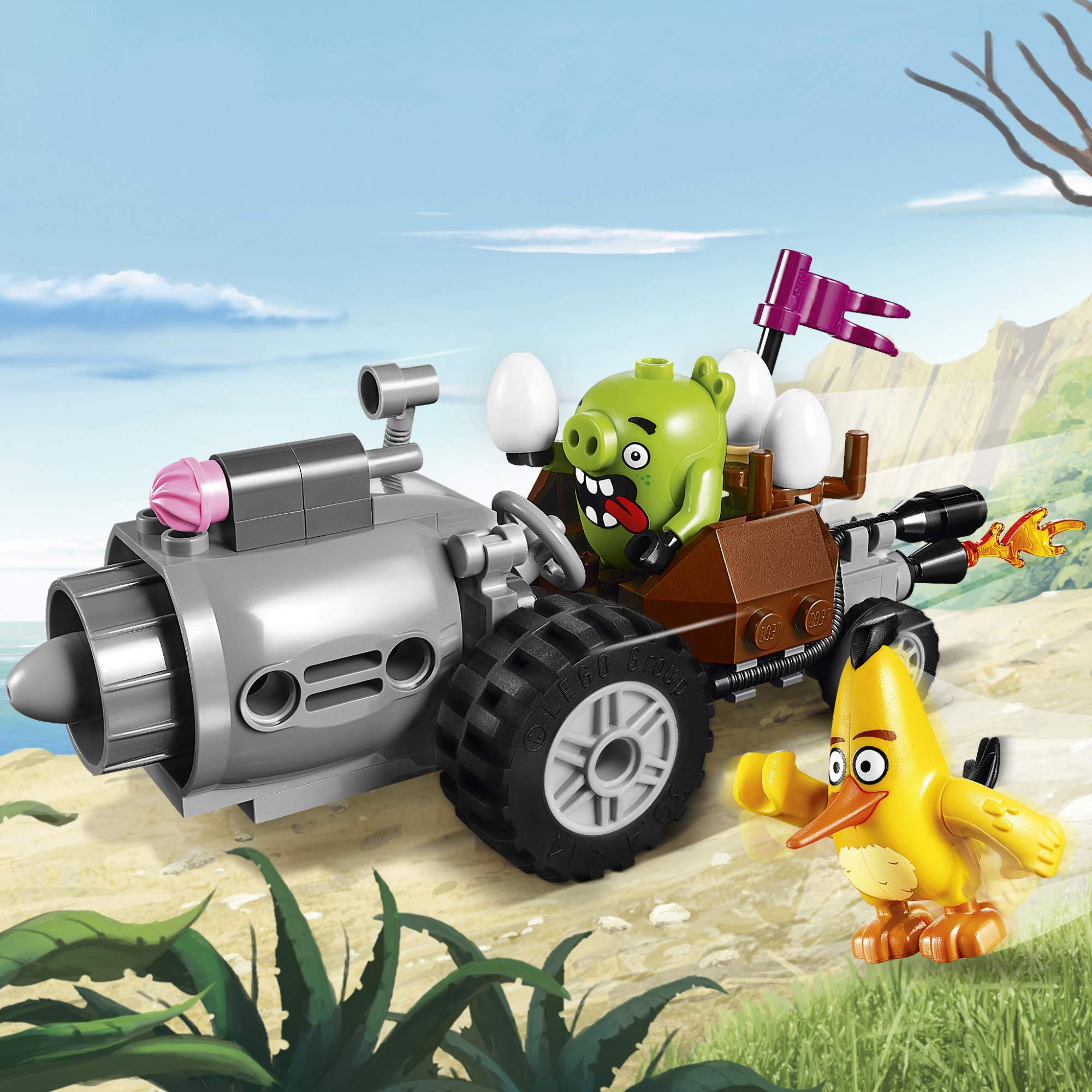 Конструктор LEGO Angry Birds Побег из машины свинок (75821) - купить в  Shop-device, цена на Мегамаркет