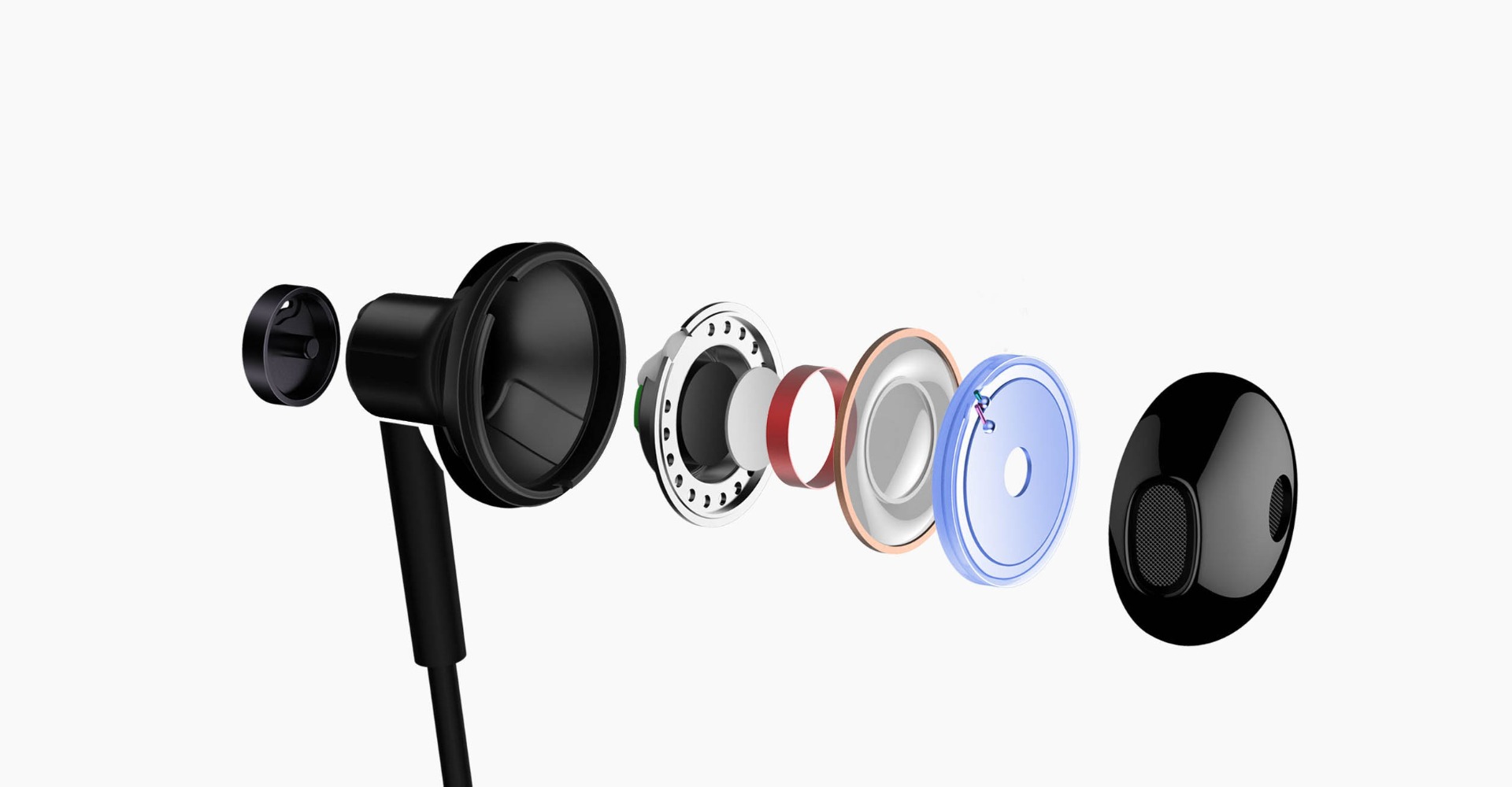 Наушники Xiaomi Mi Dual Driver Earphones Black, купить в Москве, цены в  интернет-магазинах на Мегамаркет