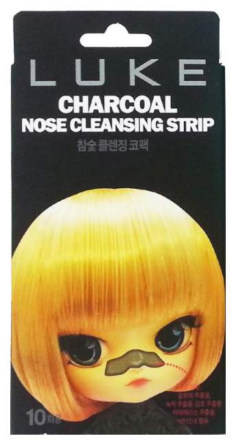 Средство для очищения 4Skin Luke Charcoal Nose Cleansing Strip от черных точек 10 шт