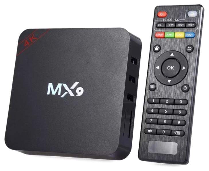 Смарт-приставка Mx9 Box MX9 1/8GB Black, купить в Москве, цены в интернет-магазинах на Мегамаркет