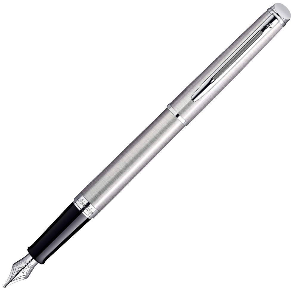 Ручка перьевая Waterman Hemisphere - Stainless Steel CT, F