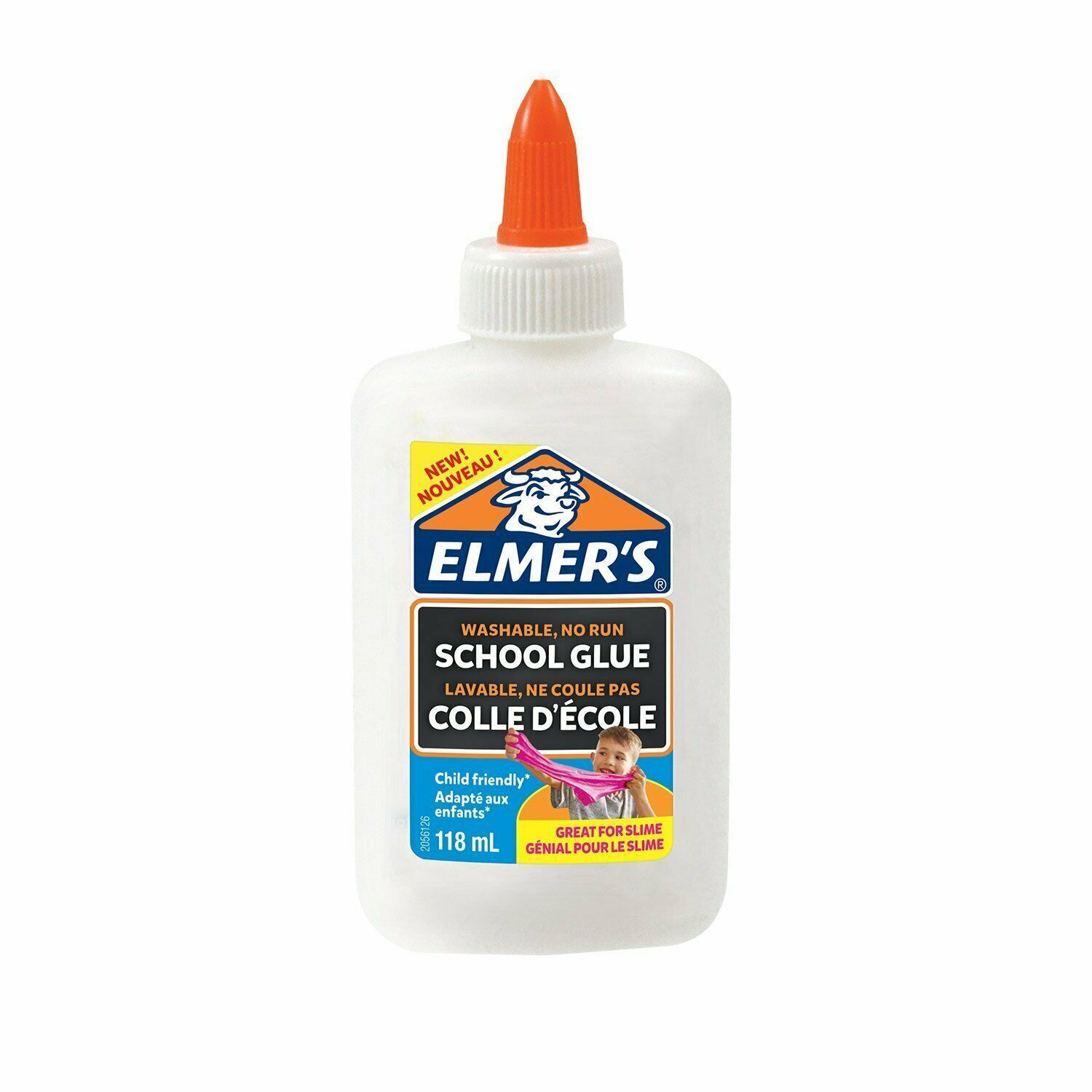 Клей для слайма Elmers School Glue белый 118 мл