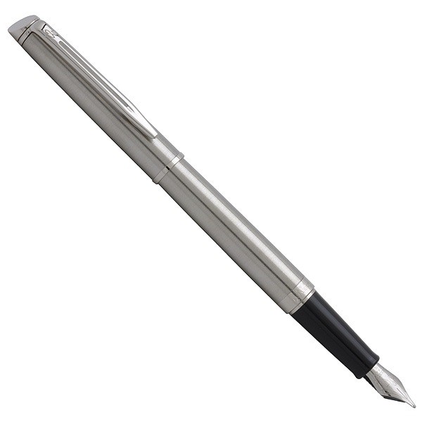 Ручка перьевая Waterman Hemisphere - Stainless Steel CT, F