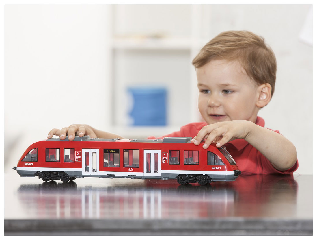 Игрушечный городской поезд, 45 см, 1:43 Dickie Toys